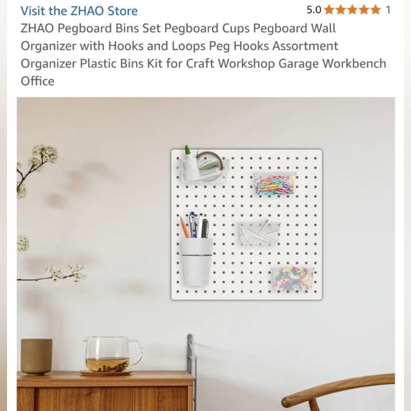 Peg board organizers complete set - Picture 4 of 4